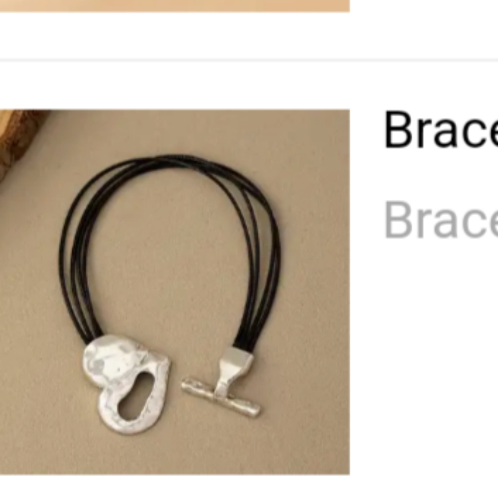Silver Heart Bracelet